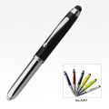 Novo produto Multi Funcional Metal Pen LED Metal Pen com logotipo personalizado